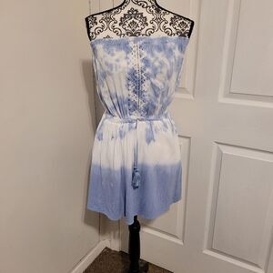 Ocean drive tye dyed sleeveless mini dress